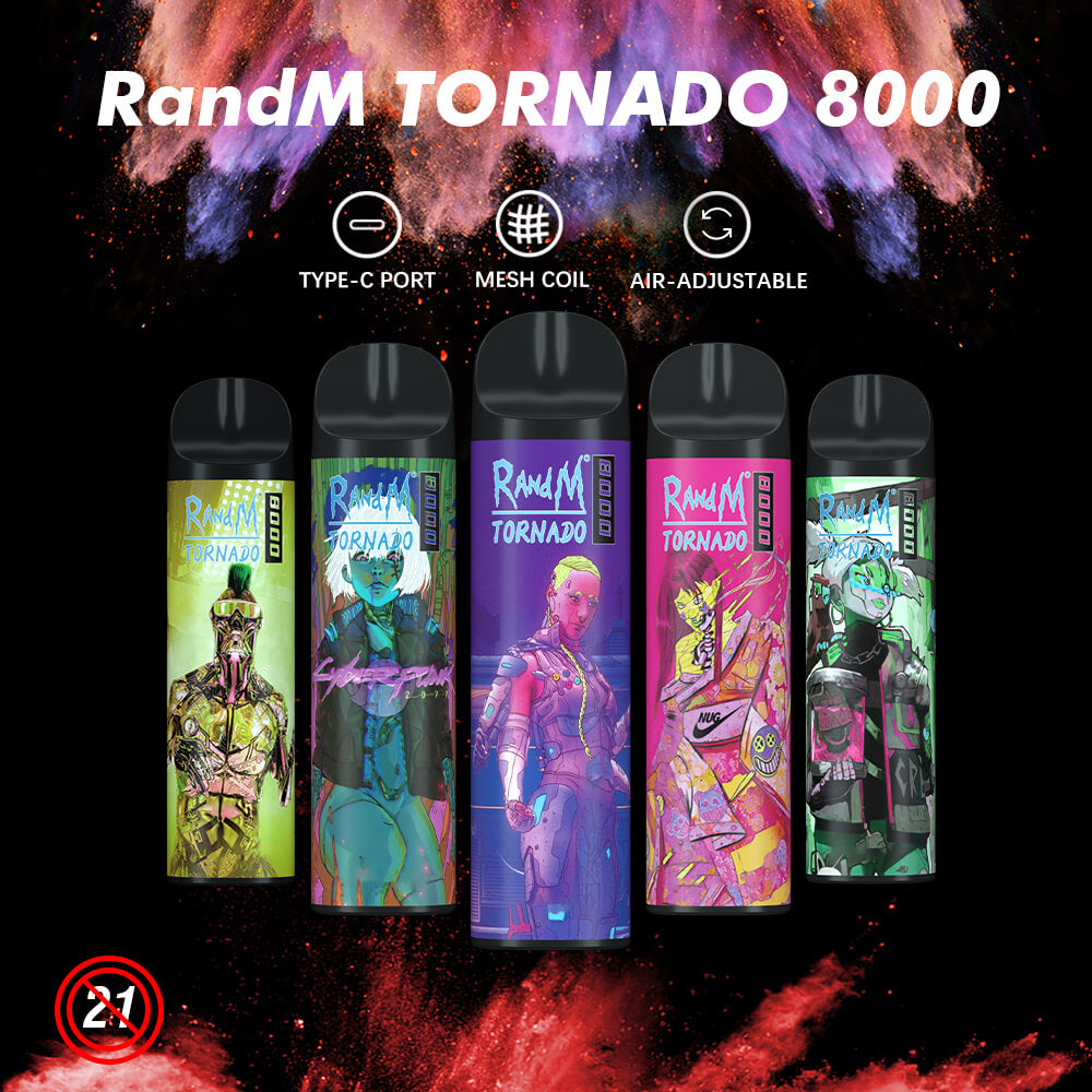 Fumot RandM Tornado 8000 Disposable Vape Pen